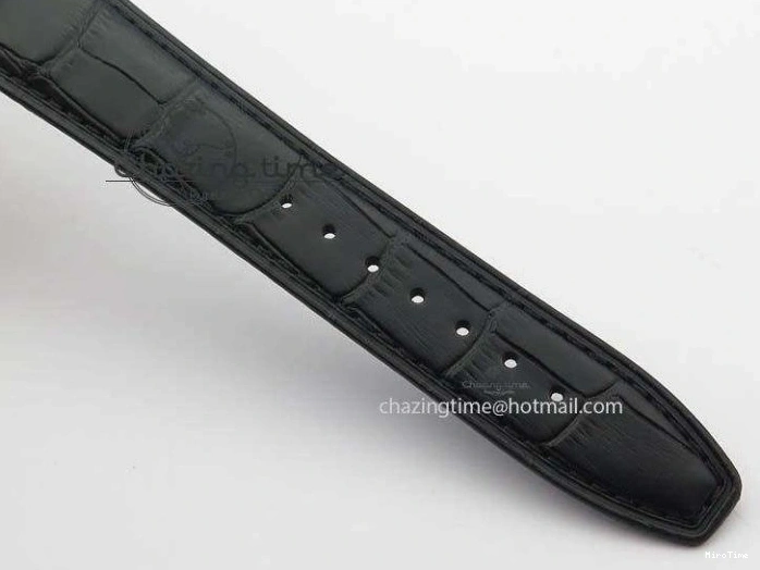 MIROTIME 0513 Portuguese IW544404 SS Gray Dial On Black Leather Strap A Practical 7259